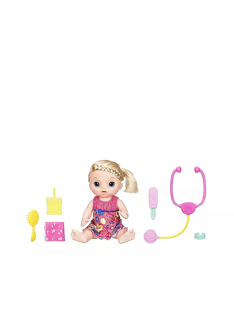 HASBRO Baby Alive Doktor Puppe transparent